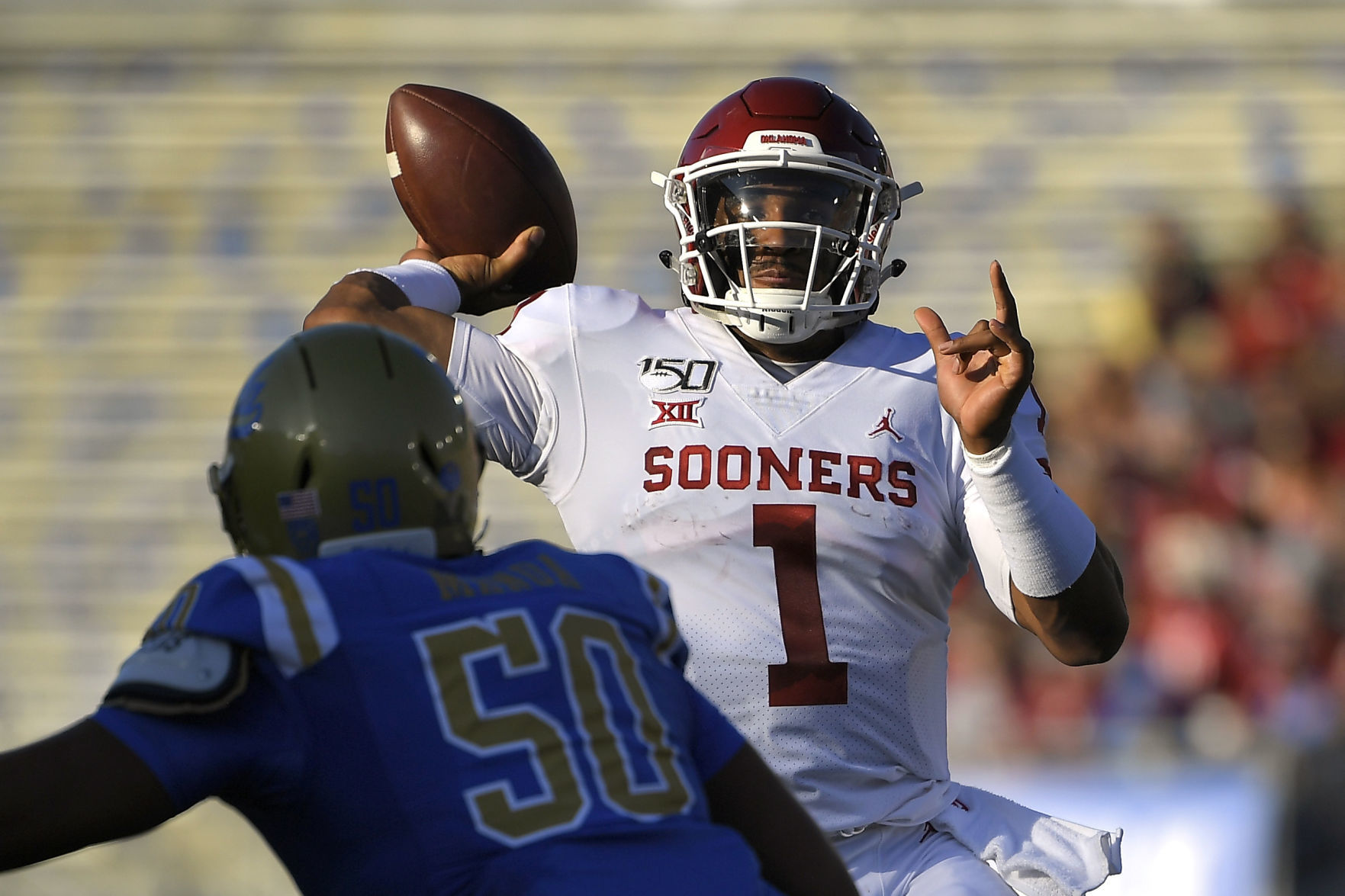 Jalen Hurts in 2019